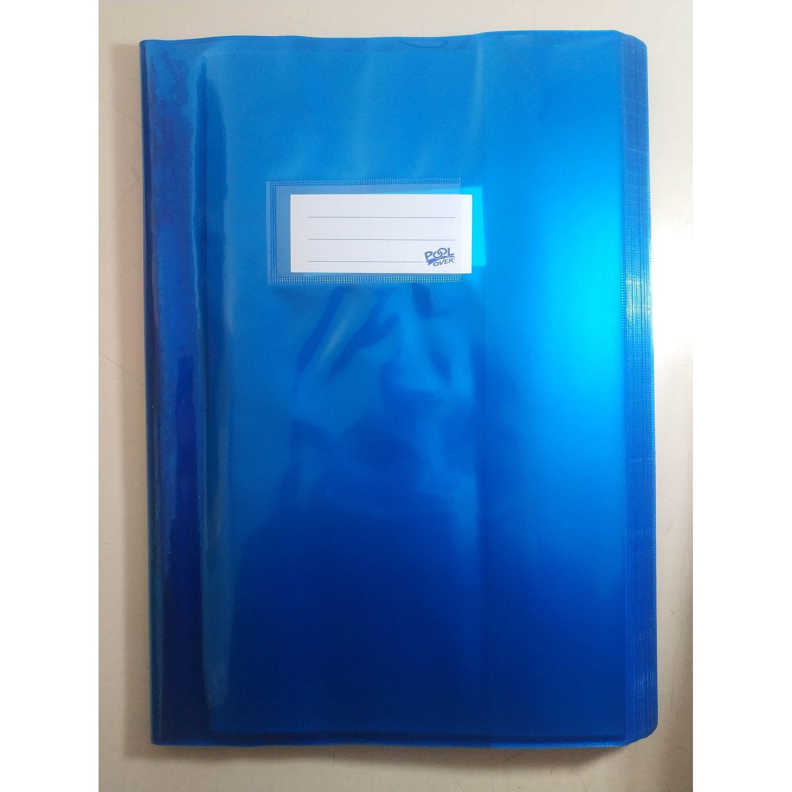 Copertina per quaderni - polipropilene - trasparente - 30x21 cm - extra  spessore - etichetta portanome - neutro